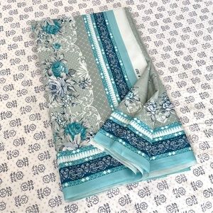 NEW Large Floral Print Scarf/Dupatta